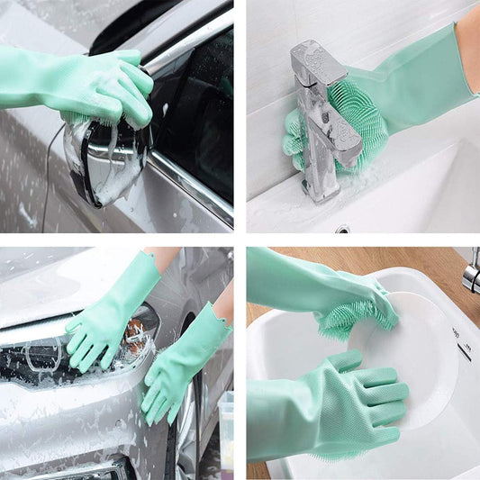 Silicon Magic Reusable Dishwashing Gloves