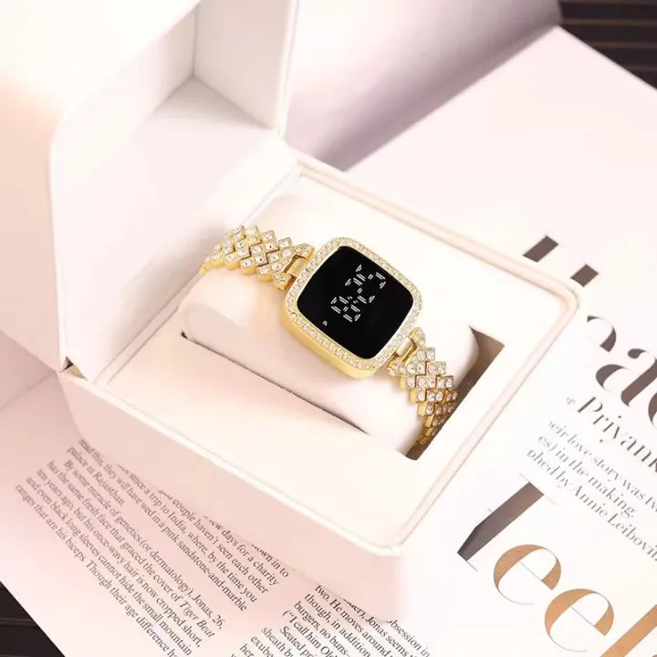 Diamond LED Waterproof Watch 12.12 SALE!