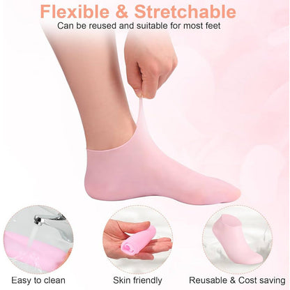 Winter Special Silicone Moisturizing Socks